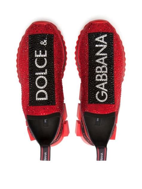 dolce and gabbana bling sneakers